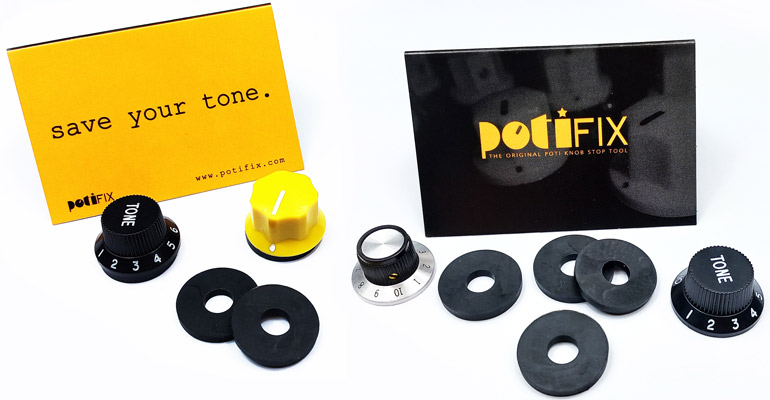 potifix poti knob stop tool for effectpedals pedalboard